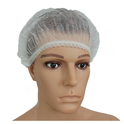 I cappucci chirurgici Bouffant legati eliminabili non tessuti delle coperture della retina dei pp assalgono la clip