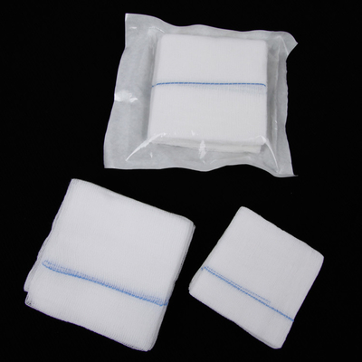 Cotone Gauze Swab Pack assorbente sterile 10cmx10cm 7.5x7.5cm 4x4 5x5 1x1 3x3