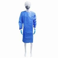 Abbigliamento medico eliminabile respirabile Smms sterile ISO13485 di isolamento degli abiti chirurgici