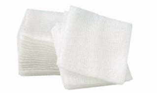i cuscinetti di 4x4 3x3 Gauze Swab Sponge Hospital Gauze comprimono il cotone 100%