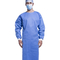 Gli abiti chirurgici eliminabili non tessuti impermeabilizzano la morbidezza rinforzano l'abito 40gsm di isolamento
